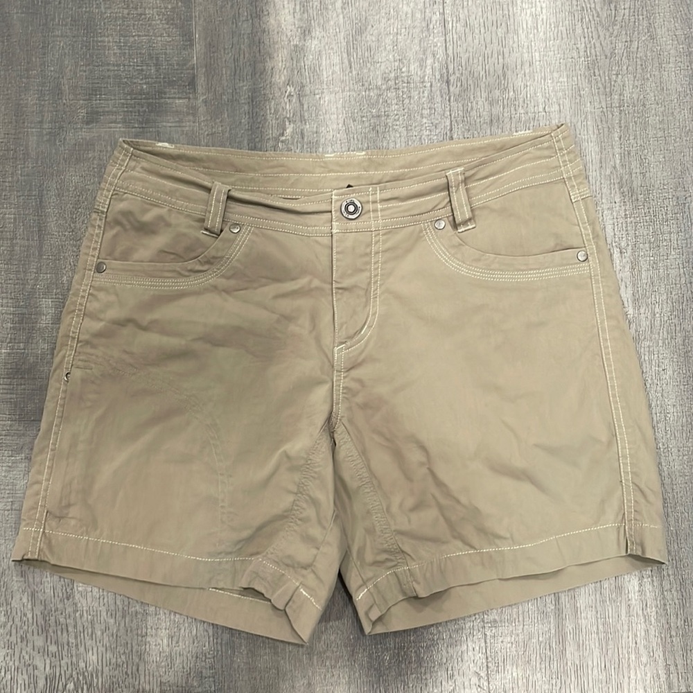 Kuhl Hiking Shorts Size 8 Tan